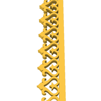 Наличник резной №1 (Ширина 90, Толщина 20)