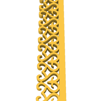 Наличник резной №5 (Ширина 90, Толщина 20)