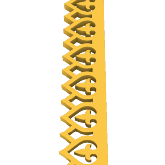 Наличник резной №9 (Ширина 90, Толщина 20)